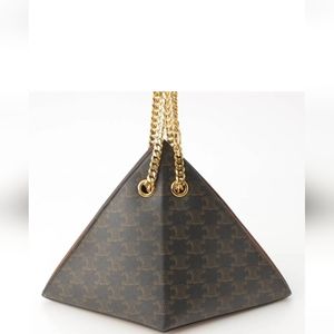 IN SEARCH OF!!!!!Celine Triomphe Pyramid Chain Bag